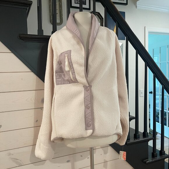 027 Free People Movement Hit The Slopes Jacket NWT Home Plate Combo Size Small - Picture 5 of 10